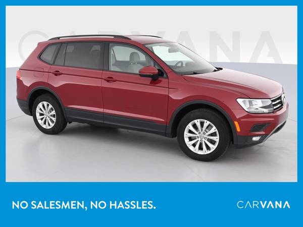 2018 VW Volkswagen Tiguan 2 0T S 4MOTION Sport Utility 4D suv Red for sale in Hobart, IL – photo 11