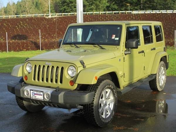ONLY 20K MILES 2013 Jeep Wrangler 4x4 4WD Unlimited Sahara SUV -... for sale in Shelton, WA – photo 2