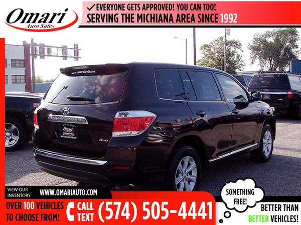 2013 Toyota Highlander 4WDV6 4 WDV 6 4-WDV-6 - - by for sale in South Bend, IN – photo 4