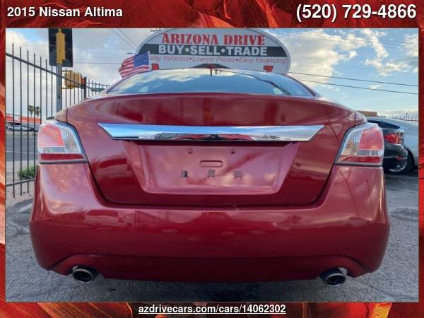 2015 Nissan Altima 2 5 SL 4dr Sedan ARIZONA DRIVE FREE MAINTENANCE for sale in Tucson, AZ – photo 8