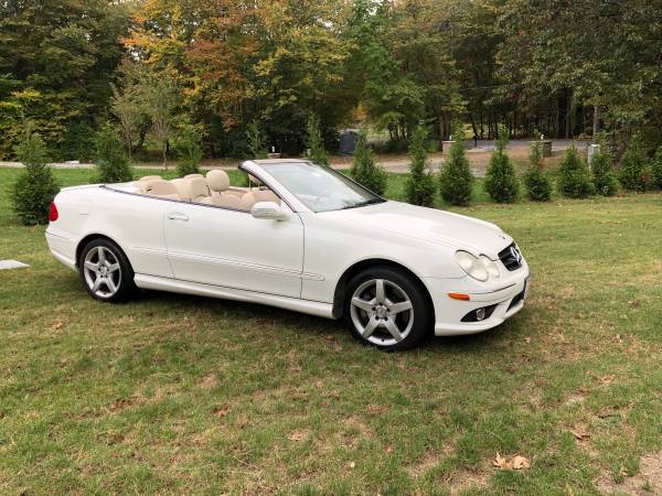 Mercedes CLK 550 AMG White Convertible FAST! for sale in Lunenburg , MA – photo 16