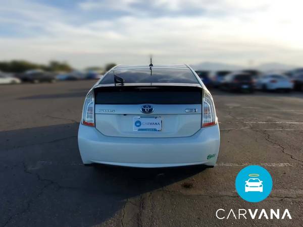 2014 Toyota Prius Plugin Hybrid Hatchback 4D hatchback White -... for sale in Washington, District Of Columbia – photo 9