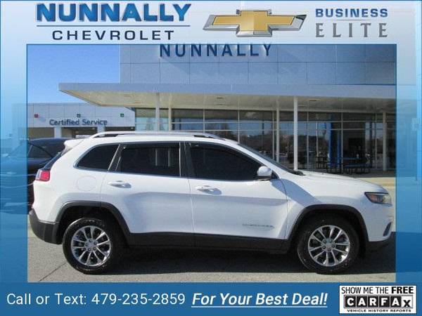 2019 Jeep Cherokee Latitude Plus suv Bright White Clearcoat - cars &... for sale in Bentonville, AR