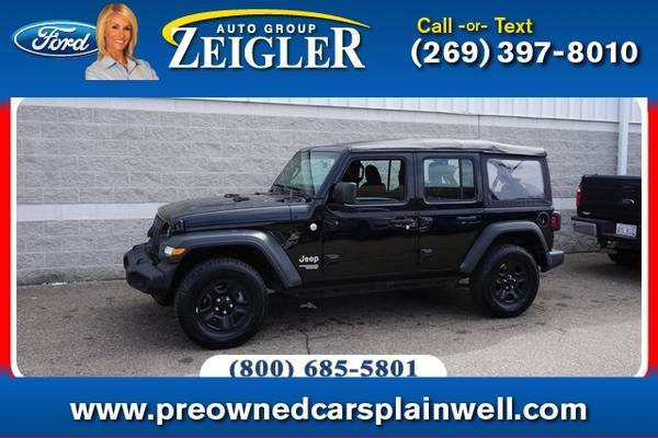 2018 Jeep All-New Wrangler Unlimited Unlimited Sport - cars for sale in Plainwell, MI – photo 4