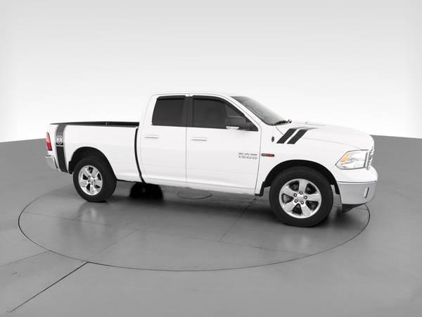 2014 Ram 1500 Quad Cab Big Horn Pickup 4D 6 1/3 ft pickup White - -... for sale in Yuba City, CA – photo 14