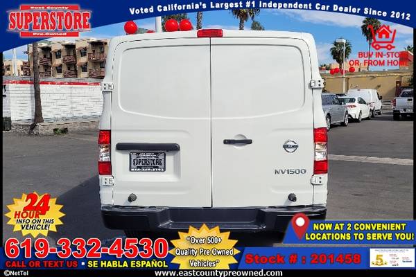 2018 NISSAN NV1500 S VAN-EZ FINANCING-LOW DOWN! - cars & trucks - by... for sale in El Cajon, CA – photo 12