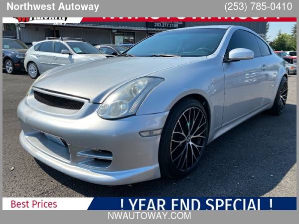 2006 Infiniti G35 Coupe - cars & trucks - by dealer - vehicle... for sale in PUYALLUP, WA