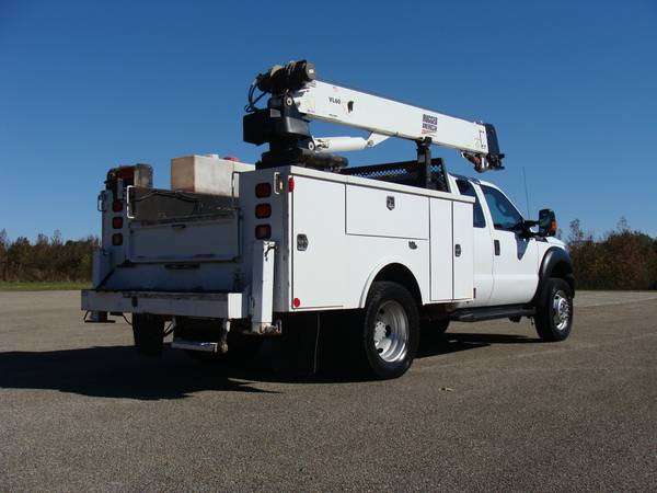2012 FORD F550 EXTENDED CAB 4X4 SERVICE W/ CRANE STOCK #790 -... for sale in Corinth, TN – photo 4