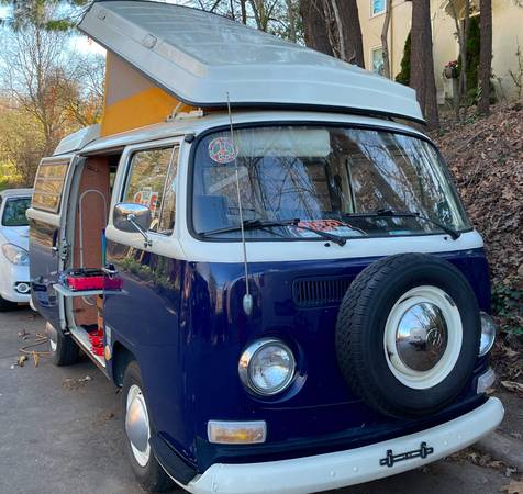 VW poptop camper 1969 - cars & trucks - by owner - vehicle... for sale in Asheville, NC – photo 2
