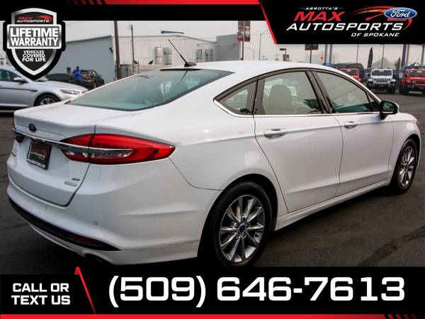 $272/mo - 2017 Ford Fusion SPECIAL EDITION LEATHER LOADED - LIFETIME... for sale in Spokane, MT – photo 3
