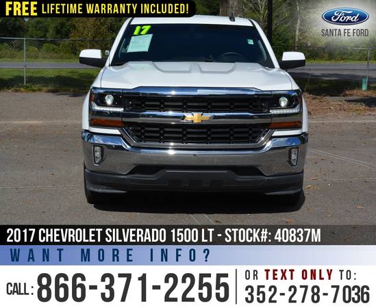 ‘17 Chevrolet Silverado 1500 LT *** Camera, SIRIUS, Touchscreen ***... for sale in Alachua, FL – photo 2