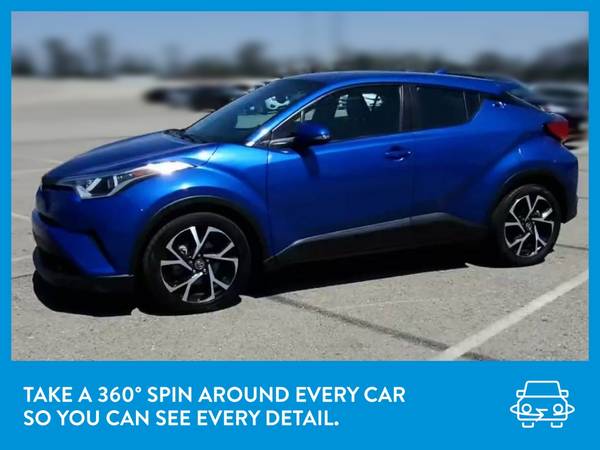 2018 Toyota CHR XLE Premium Sport Utility 4D hatchback Blue for sale in Phoenix, AZ – photo 3