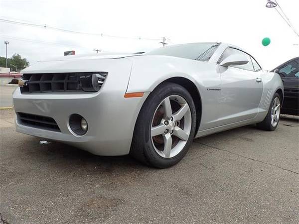 2012 Chevrolet Camaro coupe LT 2dr Coupe w/1LT - Silver for sale in Lansing, MI – photo 2