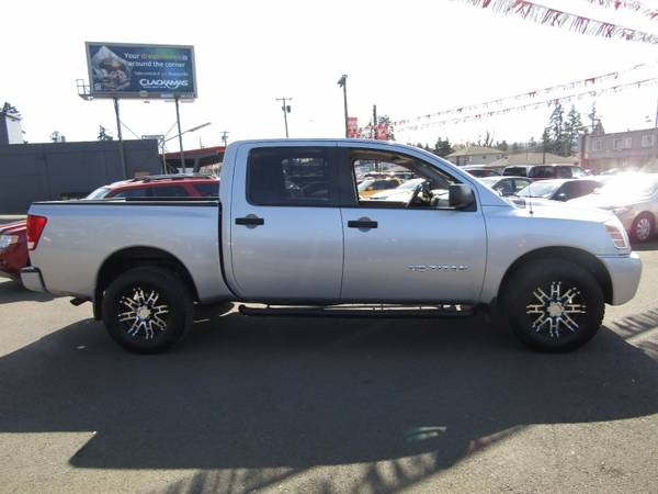 2007 Nissan Titan 4X4 Crew Cab LE SILVER 115K 1 OWNER SO NICE ! for sale in Milwaukie, OR – photo 5