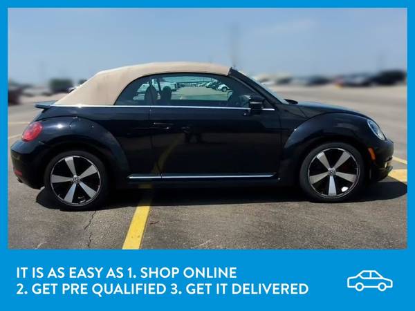 2013 VW Volkswagen Beetle Turbo Convertible 2D Convertible Black for sale in Arlington, District Of Columbia – photo 10