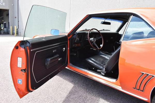 1969 Chevrolet CAMARO Z28 **Real Deal X77 Rare Factory Hugger Orange for sale in Sioux Falls, SD – photo 13