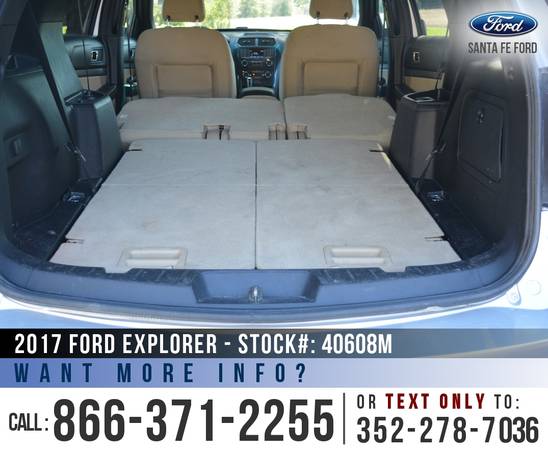 17 Ford Explorer 3rd Row, Bluetooth, Backup Camera, SiriusXM for sale in Alachua, FL – photo 19