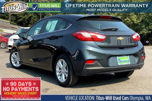 2019 Chevrolet Cruze Chevy LT Hatchback - cars & trucks - by dealer... for sale in Olympia, WA – photo 13