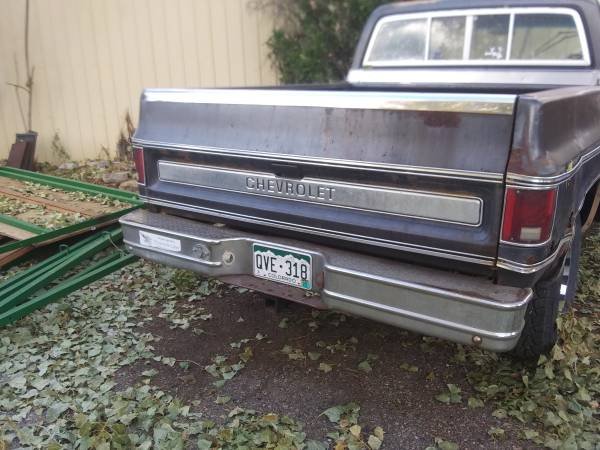 1979 chevy 4x4 short bed for sale in Fort Collins, CO – photo 3