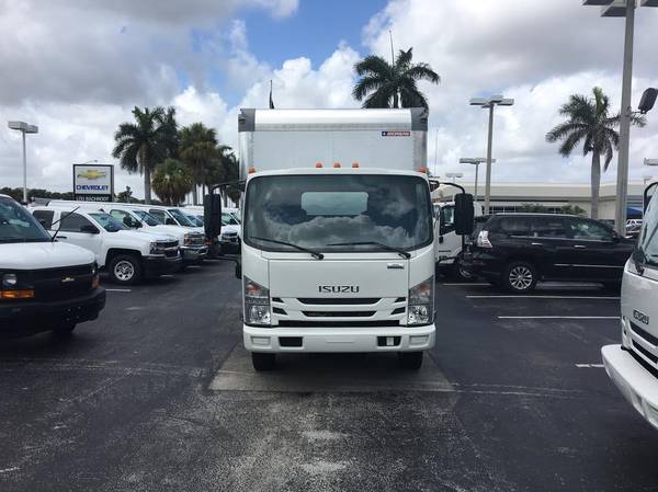 2019 Isuzu NPR, 16ft dryvan body. Call Mike Bouffard for sale in Pompano Beach, FL – photo 4