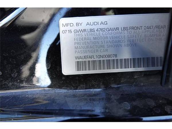 2016 Audi A4 Premium Plus Sedan 4D - - by dealer for sale in San Jose, CA – photo 19
