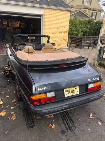 1994 Saab 900 Convertible - cars & trucks - by owner - vehicle... for sale in Nutley, NJ – photo 6