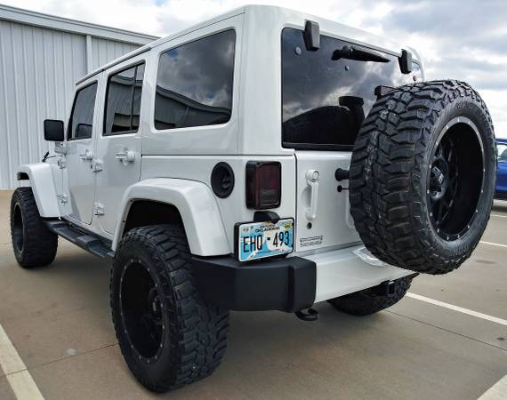 2015 JEEP WRANGLER UNLIMITED - LIFTED LEATHER BAD BOY - cars &... for sale in Ardmore, KS – photo 4