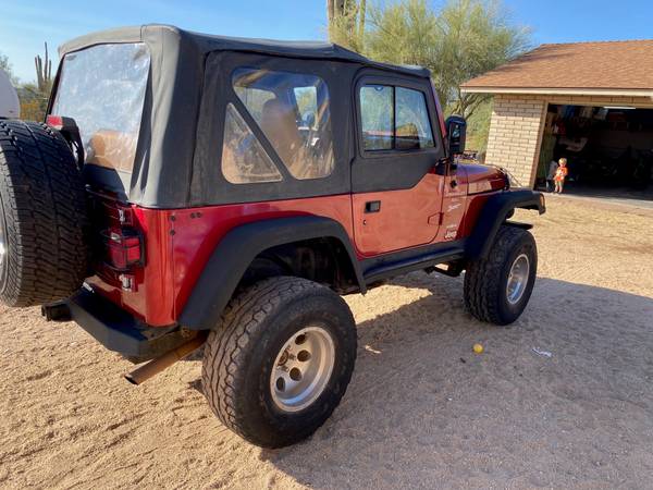 1998 Jeep Wrangler 4.0 - cars & trucks - by owner - vehicle... for sale in Cave Creek, AZ – photo 3