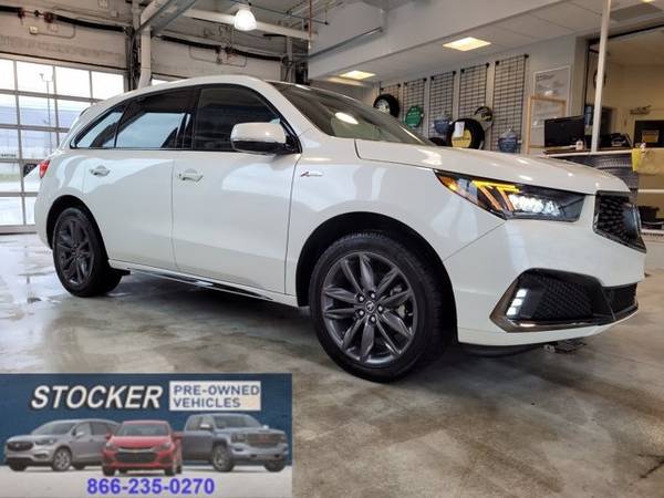 2019 Acura MDX 3 5L Technology Pkg w/A-Spec Pkg suv White - cars & for sale in State College, PA – photo 2