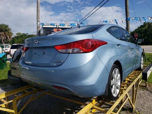 2012 HYUNDAI ELANTRA GLS SEDAN**LEATHER**COLD AC**LOW MILES ONLY... for sale in FT.PIERCE, FL – photo 2