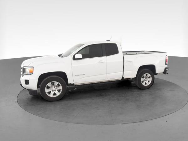 2018 GMC Canyon Extended Cab SLE Pickup 2D 6 ft pickup White -... for sale in Columbus, GA – photo 4