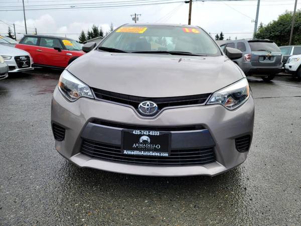 2016 Toyota Corolla LE - cars & trucks - by dealer - vehicle... for sale in Lynnwood, WA – photo 2