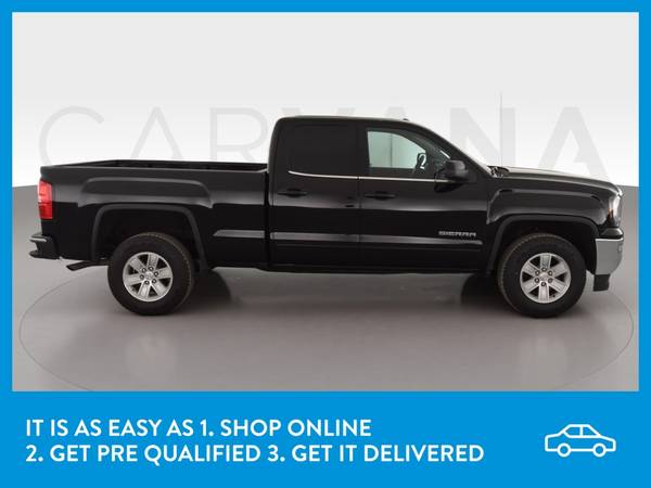 2018 GMC Sierra 1500 Double Cab SLE Pickup 4D 6 1/2 ft pickup Black for sale in Green Bay, WI – photo 10