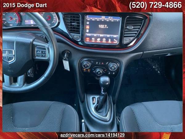 2015 Dodge Dart SXT 4dr Sedan ARIZONA DRIVE FREE MAINTENANCE FOR 2 for sale in Tucson, AZ – photo 13