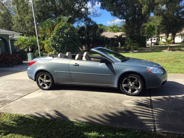 2007 Pontiac G6 convertible hardtop - cars & trucks - by owner -... for sale in Englewood, FL – photo 7