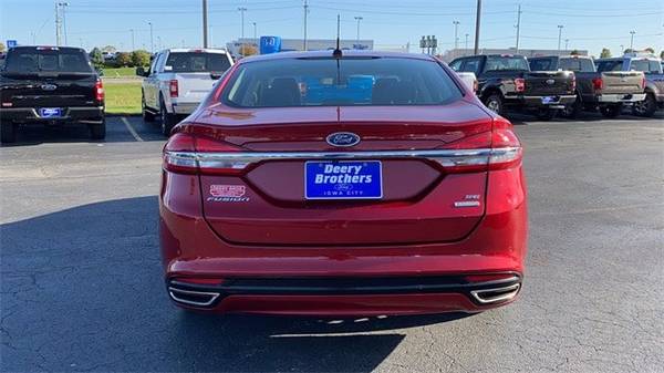 2018 Ford Fusion SE hatchback Red - cars & trucks - by dealer -... for sale in Iowa City, IA – photo 21