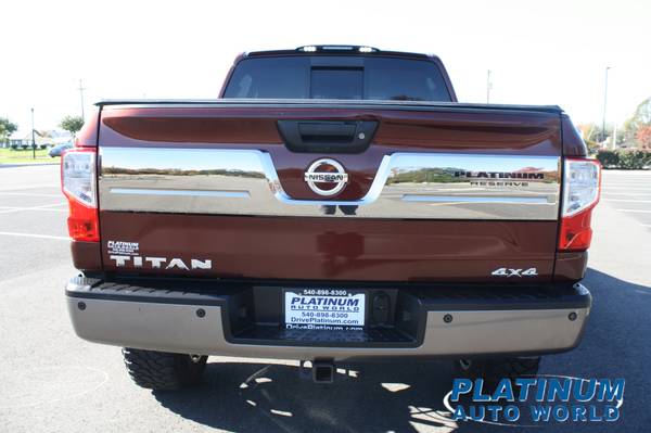 LIFTED--2017 NISSAN TITAN CREW CAB 4X4 - cars & trucks - by dealer -... for sale in Fredericksburg, District Of Columbia – photo 5