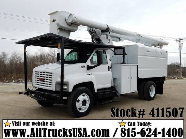 Bucket Boom Forestry Dump Trucks + FORD GMC DODGE CHEVY Altec HiRanger for sale in Chicago, IL – photo 2