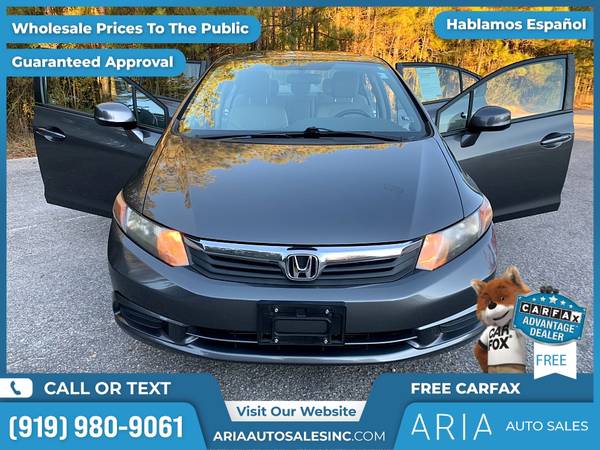 2012 Honda Civic EX-L - - by dealer - vehicle for sale in Raleigh, NC – photo 11