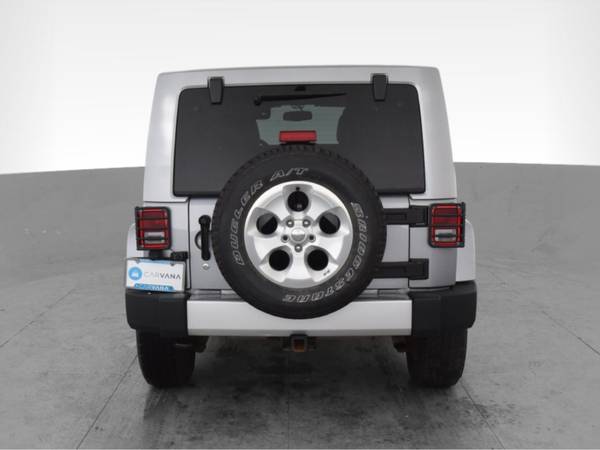 2014 Jeep Wrangler Unlimited Sahara Sport Utility 4D suv Gray - -... for sale in Chaska, MN – photo 9