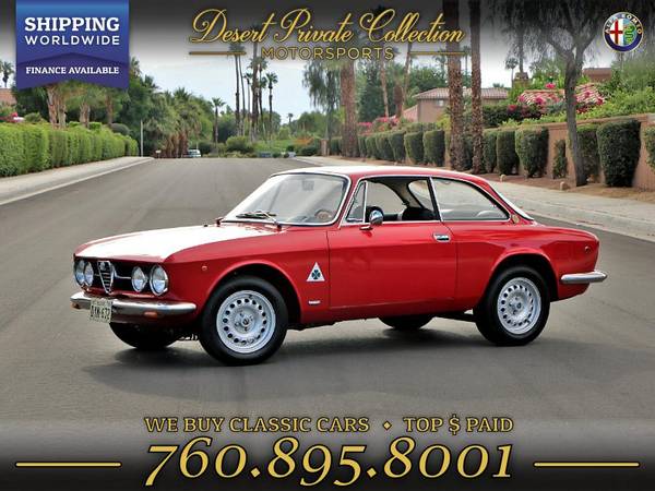 1969 Alfa Romeo GTV Coupe 1750 injection Coupe that performs beyond... for sale in Palm Desert, NY – photo 6