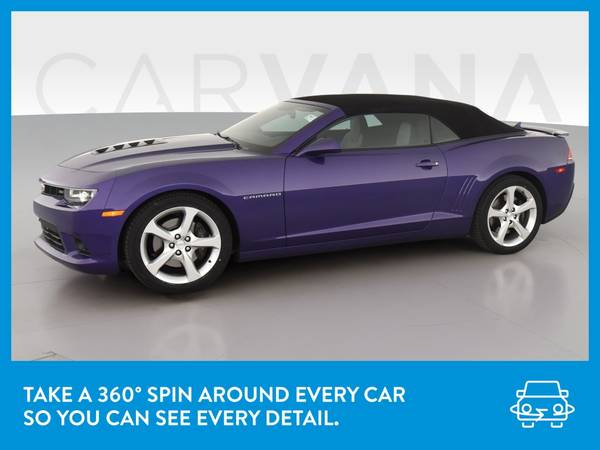 2015 Chevy Chevrolet Camaro SS Convertible 2D Convertible Blue for sale in El Paso, TX – photo 3