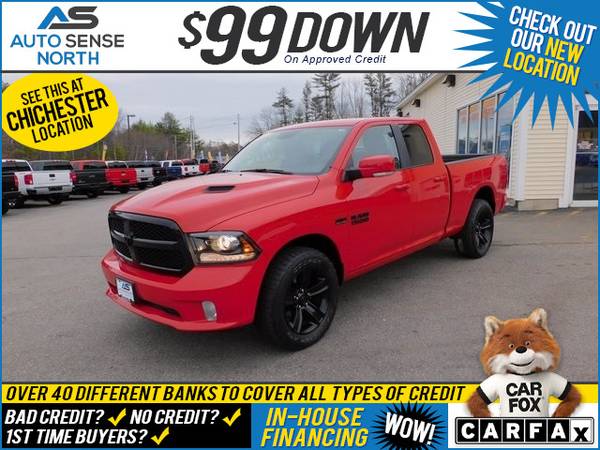 2017 Ram 1500 Sport - BAD CREDIT OK! - cars & trucks - by dealer -... for sale in Chichester, ME
