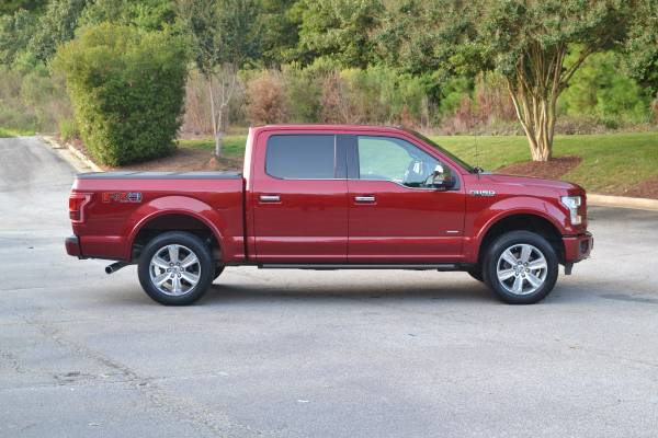 2015 FORD F150 4X4 PLATINUM - CLEAN TITLE - 3.5 ECOBOOST - RUST FREE... for sale in Cary, NC – photo 4