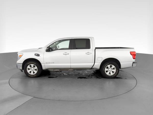 2017 Nissan Titan Crew Cab SV Pickup 4D 5 1/2 ft pickup Silver for sale in Columbia, SC – photo 5