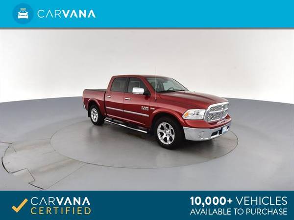 2014 Ram 1500 Crew Cab Laramie Pickup 4D 5 1/2 ft pickup Red - FINANCE for sale in Indianapolis, IN – photo 9