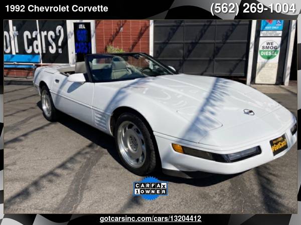 1992 Chevrolet Corvette 2dr Convertible - cars & trucks - by dealer... for sale in Bellflower, CA – photo 2