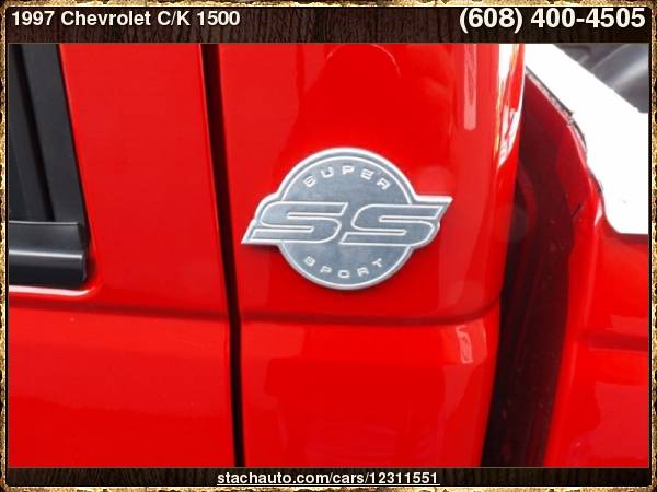 1997 Chevrolet C/K 1500 Reg Cab 131.5" WB with Cigarette lighter for sale in Janesville, WI – photo 9