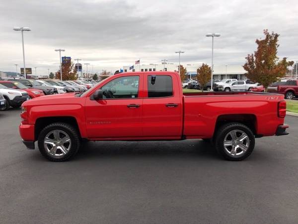 2018 Chevy Chevrolet Silverado 1500 Custom pickup Red Hot - cars &... for sale in Post Falls, MT – photo 3