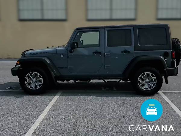 2014 Jeep Wrangler Unlimited Rubicon Sport Utility 4D suv Gray - -... for sale in Washington, District Of Columbia – photo 5